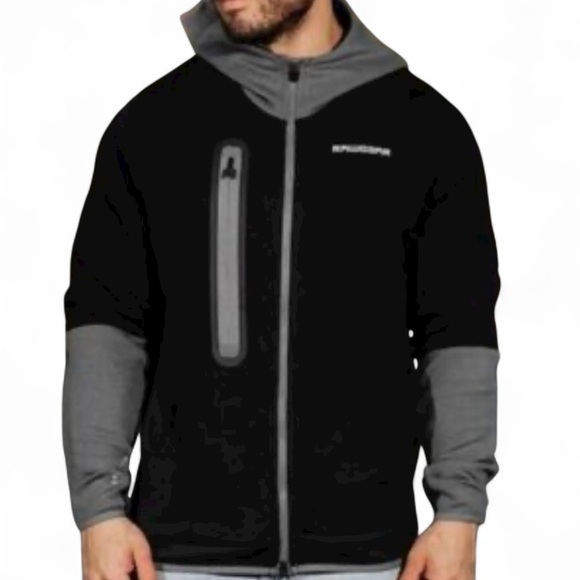 🦁NWT RAWGEAR Pro Tec Hoodie Jacket - Picture 1 of 7